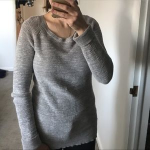 Comfy gray sweater